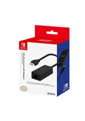 Adaptateur Ethernet USB Wired Internet Lan Adapter Pour Nintendo Switch Par Hori